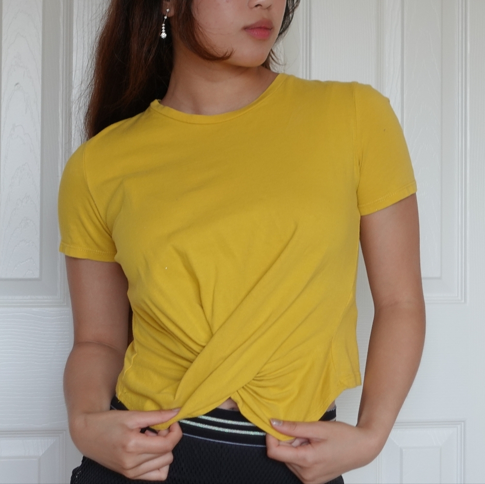Zara cross front top